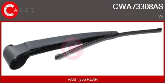 Wischarm, Scheibenreinigung hinten CASCO CWA73308AS