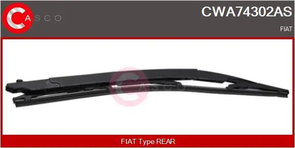 Wischarm, Scheibenreinigung hinten CASCO CWA74302AS