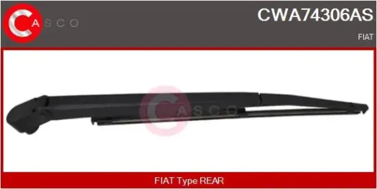 Wischarm, Scheibenreinigung hinten CASCO CWA74306AS Bild Wischarm, Scheibenreinigung hinten CASCO CWA74306AS