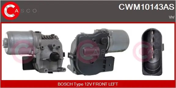 Wischermotor 12 V vorne CASCO CWM10143AS
