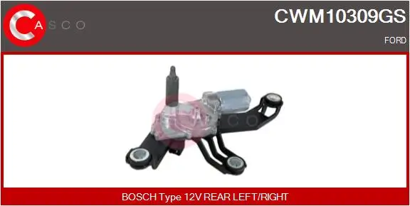 Wischermotor 12 V hinten CASCO CWM10309GS