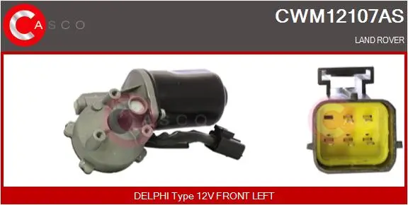 Wischermotor 12 V vorne CASCO CWM12107AS