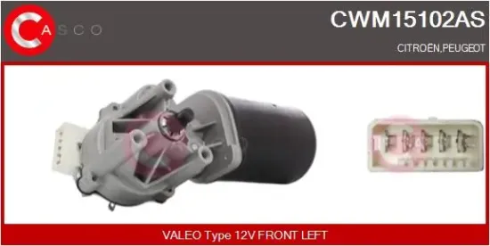 Wischermotor 12 V vorne CASCO CWM15102AS Bild Wischermotor 12 V vorne CASCO CWM15102AS