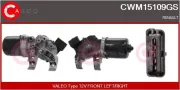 Wischermotor 12 V vorne CASCO CWM15109GS