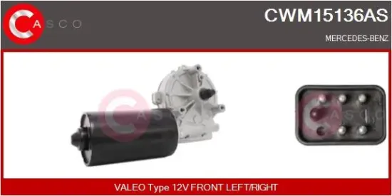 Wischermotor 12 V vorne CASCO CWM15136AS Bild Wischermotor 12 V vorne CASCO CWM15136AS