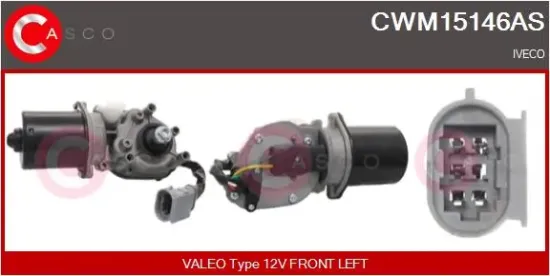 Wischermotor 12 V vorne CASCO CWM15146AS Bild Wischermotor 12 V vorne CASCO CWM15146AS