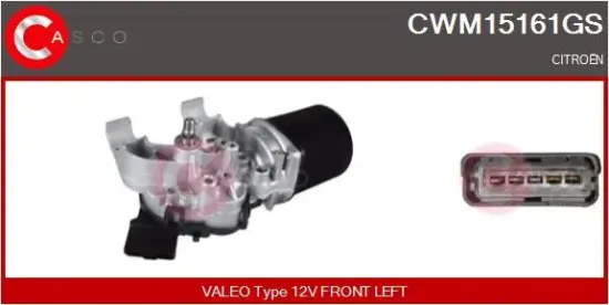 Wischermotor 12 V vorne CASCO CWM15161GS Bild Wischermotor 12 V vorne CASCO CWM15161GS