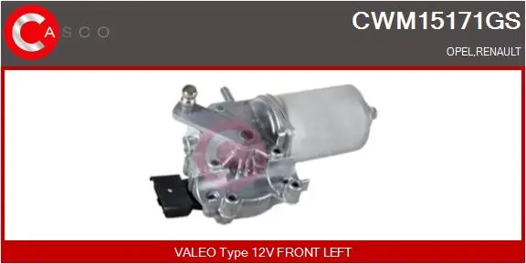Wischermotor 12 V vorne CASCO CWM15171GS