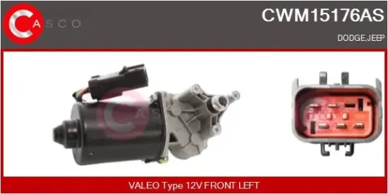 Wischermotor 12 V vorne CASCO CWM15176AS Bild Wischermotor 12 V vorne CASCO CWM15176AS