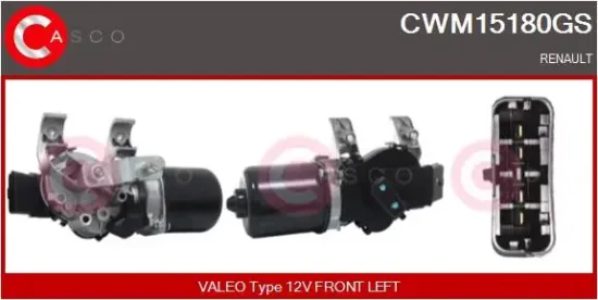 Wischermotor 12 V vorne CASCO CWM15180GS Bild Wischermotor 12 V vorne CASCO CWM15180GS