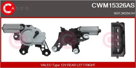 Wischermotor 12 V hinten CASCO CWM15326AS Bild Wischermotor 12 V hinten CASCO CWM15326AS