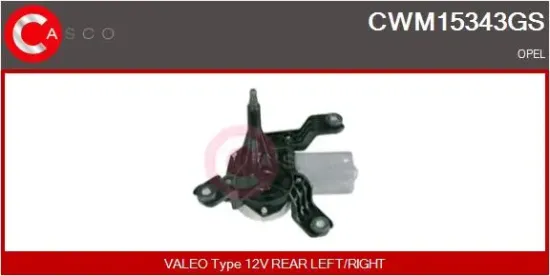 Wischermotor 12 V hinten CASCO CWM15343GS Bild Wischermotor 12 V hinten CASCO CWM15343GS