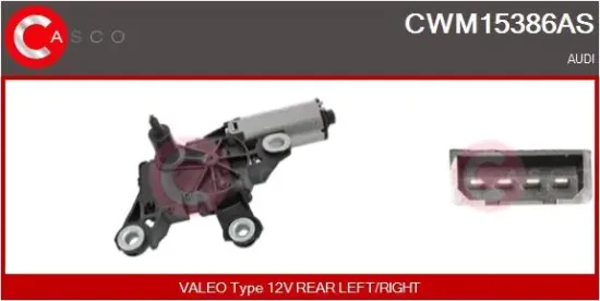 Wischermotor 12 V hinten CASCO CWM15386AS Bild Wischermotor 12 V hinten CASCO CWM15386AS