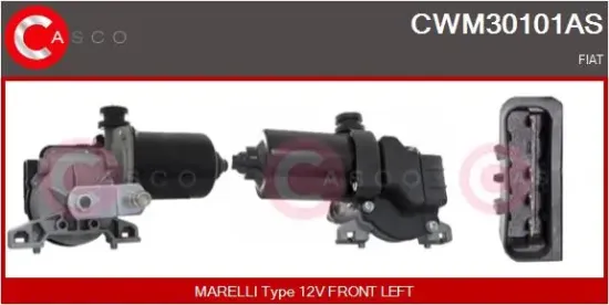 Wischermotor 12 V vorne CASCO CWM30101AS Bild Wischermotor 12 V vorne CASCO CWM30101AS