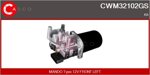 Wischermotor 12 V vorne CASCO CWM32102GS