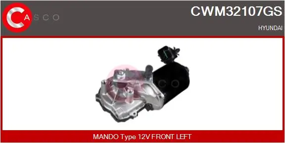 Wischermotor 12 V vorne CASCO CWM32107GS