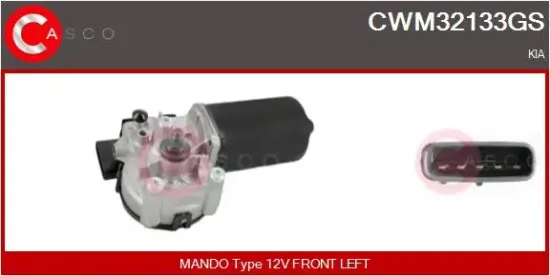 Wischermotor 12 V vorne CASCO CWM32133GS Bild Wischermotor 12 V vorne CASCO CWM32133GS