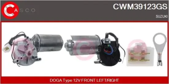 Wischermotor 12 V vorne CASCO CWM39123GS Bild Wischermotor 12 V vorne CASCO CWM39123GS