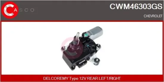 Wischermotor 12 V hinten CASCO CWM46303GS Bild Wischermotor 12 V hinten CASCO CWM46303GS