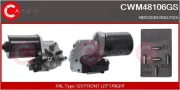 Wischermotor 12 V vorne CASCO CWM48106GS