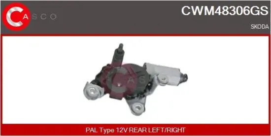 Wischermotor 12 V hinten CASCO CWM48306GS Bild Wischermotor 12 V hinten CASCO CWM48306GS