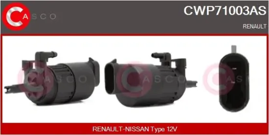 Waschwasserpumpe, Scheibenreinigung 12 V CASCO CWP71003AS Bild Waschwasserpumpe, Scheibenreinigung 12 V CASCO CWP71003AS
