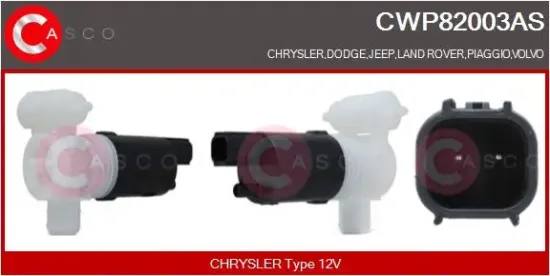 Waschwasserpumpe, Scheibenreinigung 12 V CASCO CWP82003AS Bild Waschwasserpumpe, Scheibenreinigung 12 V CASCO CWP82003AS