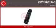 Schalter, Fensterheber 12 V fahrerseitig CASCO CWR70019AS