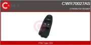 Schalter, Fensterheber 12 V fahrerseitig CASCO CWR70027AS