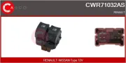 Schalter, Fensterheber 12 V fahrerseitig CASCO CWR71032AS