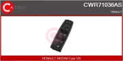 Schalter, Fensterheber 12 V fahrerseitig CASCO CWR71036AS