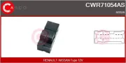 Schalter, Fensterheber 12 V vorne CASCO CWR71054AS