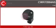 Schalter, Fensterheber 12 V beifahrerseitig CASCO CWR72004AS