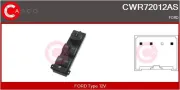Schalter, Fensterheber 12 V fahrerseitig CASCO CWR72012AS