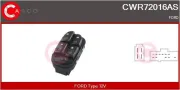 Schalter, Fensterheber 12 V fahrerseitig CASCO CWR72016AS