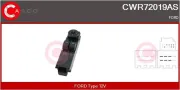 Schalter, Fensterheber 12 V fahrerseitig CASCO CWR72019AS