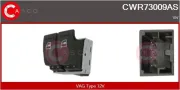 Schalter, Fensterheber 12 V fahrerseitig CASCO CWR73009AS
