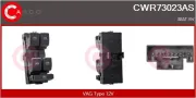 Schalter, Fensterheber 12 V fahrerseitig CASCO CWR73023AS