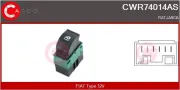 Schalter, Fensterheber 12 V fahrerseitig CASCO CWR74014AS