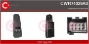 Schalter, Fensterheber 12 V fahrerseitig CASCO CWR74029AS