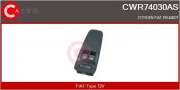 Schalter, Fensterheber 12 V fahrerseitig CASCO CWR74030AS