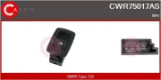 Schalter, Fensterheber 12 V beifahrerseitig CASCO CWR75017AS
