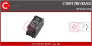 Schalter, Fensterheber 12 V beifahrerseitig CASCO CWR76003AS