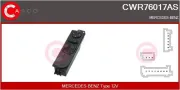 Schalter, Fensterheber 12 V fahrerseitig CASCO CWR76017AS