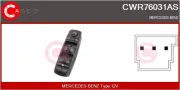 Schalter, Fensterheber 12 V fahrerseitig CASCO CWR76031AS