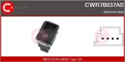Schalter, Fensterheber 12 V beifahrerseitig CASCO CWR76037AS