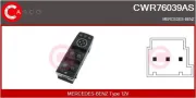 Schalter, Fensterheber 12 V fahrerseitig CASCO CWR76039AS