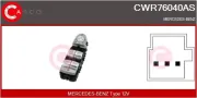Schalter, Fensterheber 12 V fahrerseitig CASCO CWR76040AS