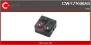 Schalter, Fensterheber 12 V fahrerseitig CASCO CWR77009AS