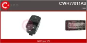 Schalter, Fensterheber 12 V fahrerseitig CASCO CWR77011AS